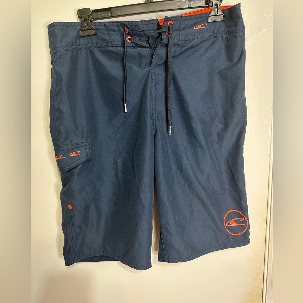 O'Neill Men's Hyperdry Board Shorts Blue Size 30 Swim Trunks
